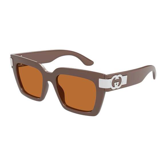 NWT GUCCI GG1689S 003 54 BROWN Sunglasses - Picture 1 of 4
